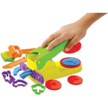 Imagem de Kit de Massa para Modelar Criativa Mini Fábrica com Ferramentas e Cores Vibrantes Dismat Brinquedos