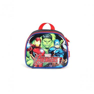 Imagem de Lancheira Avengers LA42353AG Térmica 4,4L com Alça Carona Preto Luxcel
