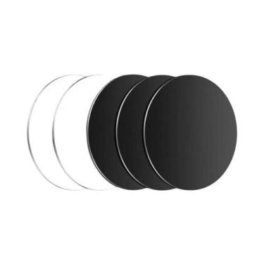 Imagem de Placa Metálica Magnética Universal (5 Peças) Para Suporte De Celular A