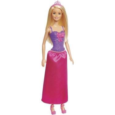 Imagem de Barbie Fantasias Princesas Basicas - Lilas - Loira Mattel