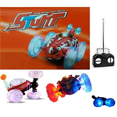 Imagem de Carrinho De Controle Remoto Maluco Gira 360º Com Luzes