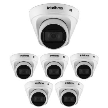 Imagem de Kit 6 Câmeras IP 2 Megapixels Full HD 30m Starlight VIP 3230 D SL G3 Intelbras