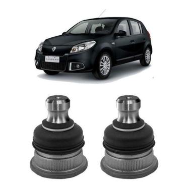 Imagem de Par Pivô Da Bandeja Dianteira Renault Sandero 2011 2012 2013