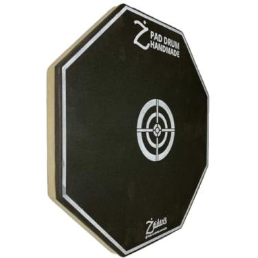 Imagem de Zaidan’s Pad de Estudo para Bateria 12" (27 cm) – MDF 12 mm, superfície em EVA, 8 pés antiderrapantes, compatível com estante de caixa – treino silencioso e rebound realista