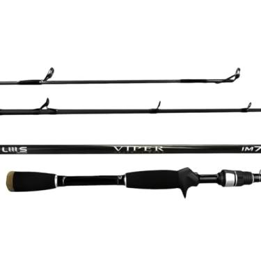 Imagem de Vara Pesca Carretilha Lumis Viper Casting Carbono IM7 1,73m 8-20Lbs Inteiriça