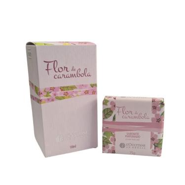 Imagem de Kit L`Occitane Carambola Colônia + Sabonete Perfumado