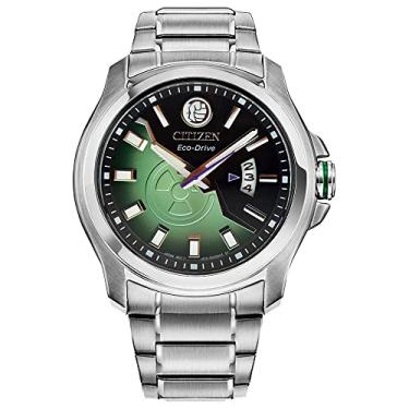Imagem de CITIZEN Relógio analógico masculino Eco-Drive com pulseira de aço inoxidável AW1351-56W
