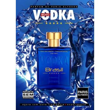 Imagem de Perfume Importado Vodka Brasil Azul Paris Elysees Masculino 100ml