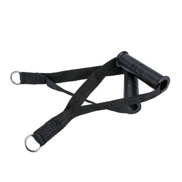 Imagem de Puxador cross over manopla mão alça pilates remada academia