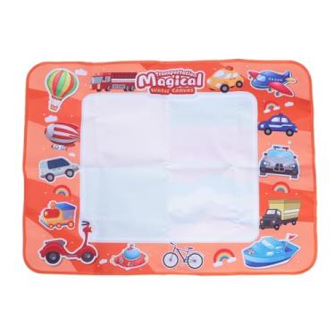 Imagem de Tela de água Grande, Tapete de Rabiscos Com área de Prática do Alfabeto, Tapete de Desenho Infantil Lavável e Reutilizável para Casa Ao Ar Livre (Cidade)