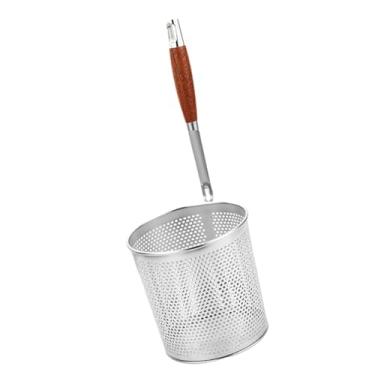 Imagem de Generic Cesta de fritura malha filtro de alimentos peneira utensílio de cozinha macarrão filtro cesta batatas fritas cesta para assar macarrão macarrão, 15cm de diâmetro