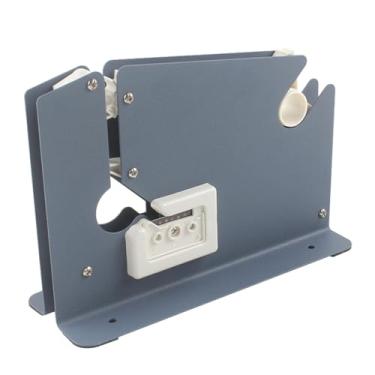 Imagem de Almencla Máquina seladora de saco de fita, saco de metal, selador de pescoço, dispensador de fita para embalagem de legumes, gelo, carne, frutas