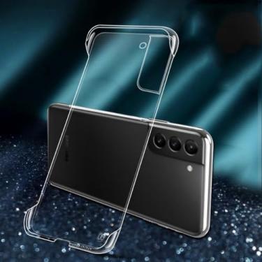 Imagem de Capa de celular transparente ultrafina e sem moldura para Samsung S22 S24 Ultra S21 S23 Plus S20 FE S10 S9 Note 20 10, T, para S24 Ultra