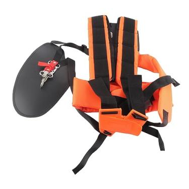 Imagem de Alça de Cortador de Escova Ajustável, Arnês de Ombro Duplo para Cortador de Grama, Motosserras e Ferramentas Elétricas Agrícolas para Serviços Pesados, Compatível Com Muitos