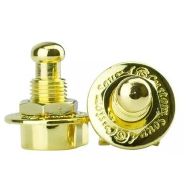 Imagem de Strap Lock Custom Sound Dourado Roldana Novo S1 GD