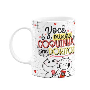 Imagem de Caneca funny namorados - Você é a minha coquinha com doritos - JPS INF