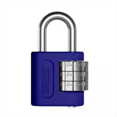 Imagem de Cadeado Senha Igual Zamac Colo Armário Mochila Stam 25mm