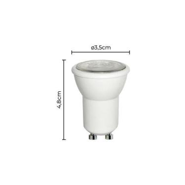 Imagem de Lâmpada Led Nordecor Sof Mini Dicróica MR11 3,5W GU10 Alto IRC 95 Bivo