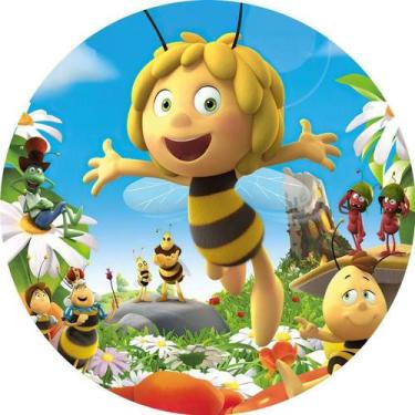 Imagem de Painel Redondo 3D Sublimado Abelhinha Frd-5280 - Felicitá