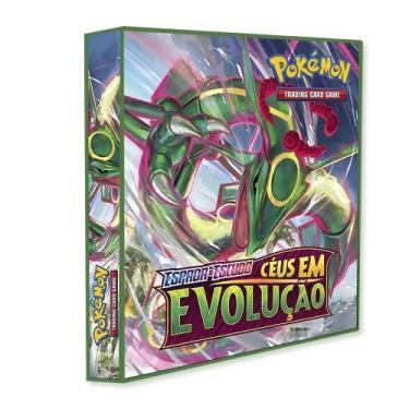 Imagem de Álbum Pasta Fichário Pokemon Espadas & Escudos Céus Evolução Capa Dura