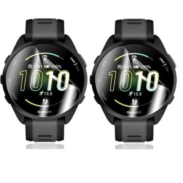 Imagem de Kit 02x Película Hydrogel Para SmartWatch Germin Forerunner 165/165 Music