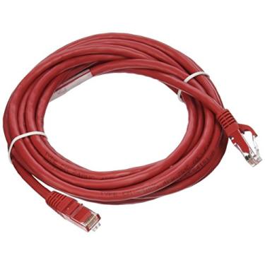 Imagem de C2G Cabo Crossover 27864 Cat6 - Cabo de patch crossover de rede sem blindagem, vermelho (14 pés, 4,26 metros)