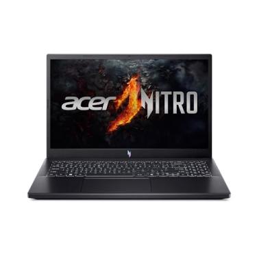 Imagem de Acer Laptop para jogos Nitro V | Processador AMD Ryzen 5 7535HS Hexa-Core | GPU para laptop NVIDIA GeForce RTX 4050 | Tela FHD IPS 144Hz de 15,6 polegadas | DDR5 de 8 GB | SSD de 512 GB | WiFi 6 | KB