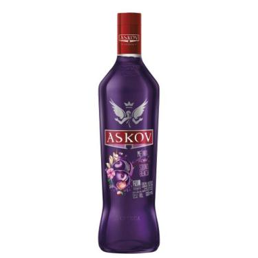 Imagem de Vodka Askov Garrafa 900ml - Sabores diveros, Açaí