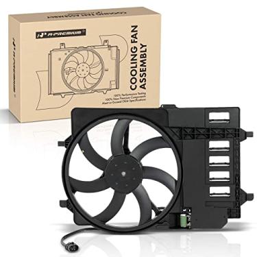 Imagem de A-Premium Conjunto de ventilador de resfriamento do radiador do motor compatível com mini modelos selecionados - Mini Cooper 2002-2008 - Substituição # 17107529272
