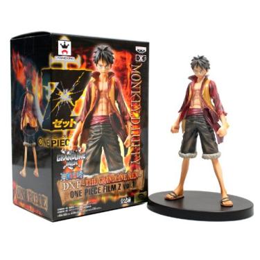 Imagem de Banpresto 48213 Volume 1 Monkey D. Luffy DXF The Grandline Men One Piece Film Z 6" Action Figure