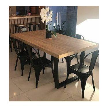 Imagem de Mesa Estilo/Modelo Industrial 1,60 x 0,80 (Somente a mesa) - ALPI MOVE