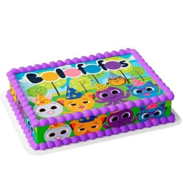 Imagem de Papel arroz e faixa para bolo festa aniversário bolofofo - Catias Cake