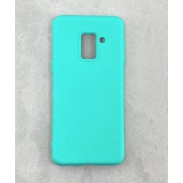 Imagem de Capa Capinha Case A6/A7 (2018) Samsung Galaxy Silicone Aveludado Prote