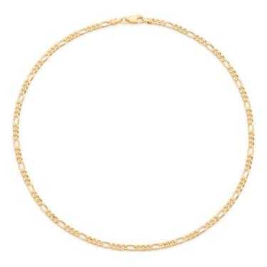 Imagem de Cordão Formado Por Corrente De Elo Groumet 532347 - Rommanel, Branco, 