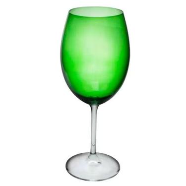 Imagem de Cj.6 Taças em Cristal para Água Gastro Verde 580ml Bohemia