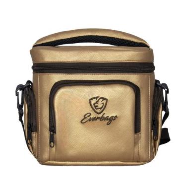 Imagem de Bolsa Térmica Fitness Lancheira Marmita Portátil Garrafa Bebidas Frasq