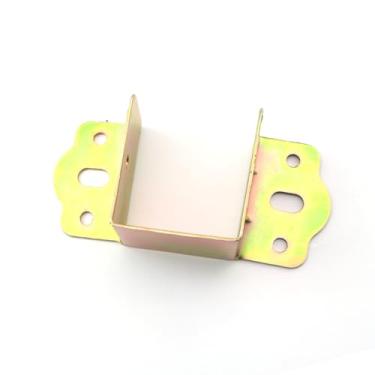 Imagem de JCBIZ 2 peças 40 dobradiças de cama coloridas de zinco código de canto fixador de cama acessórios de ferragens de cama conectores de móveis dobradiças de cama moldura de cama suporte de trilho de cama