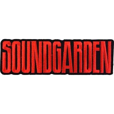 Imagem de C&D Visionary Emblema com logotipo Sound Garden com adesivos para passar a ferro (P-4589)