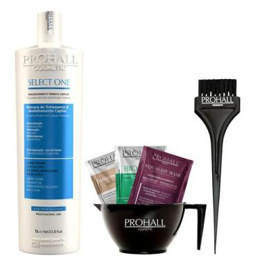 Imagem de Escova Progressiva Um Só Passo Orgânica 1L Alisa Prohall