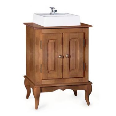 Imagem de Gabinete para Banheiro 2 Portas com Cuba Dália 3057 Linz Móveis, Imbui