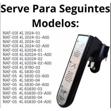 Imagem de Puxador Cabo Airfryer Mondial Naf-03/naf-05 4l Original - Preto