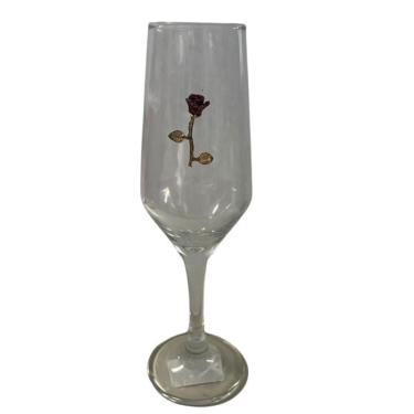 Imagem de Taça Maria Mulambo Rosa Roxa Champagne Cristal Buffet 186 Ml