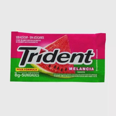 Imagem de Goma de mascar trident melancia