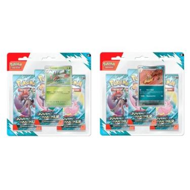 Imagem de Pokemon TCG Scarlet & Violet 9 Journey Together Three Booster Blister