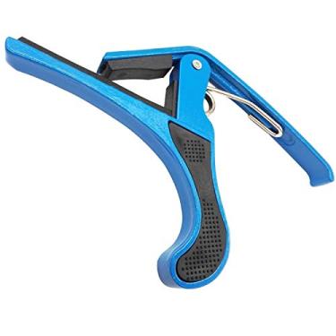 Imagem de Capotraste Azul com Haste Longa para Violão e Guitarra - DOLPHIN 10698