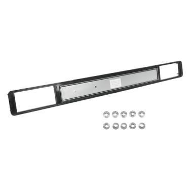 Imagem de Rimamoka Capa de ar condicionado escovado para placa de ventilação A/C compatível com caminhões Chevrolet e GMC 1973-1980