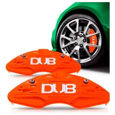 Imagem de Par Capa Pinça Freio Gol G5 G6 Esportiva Dub Tuning