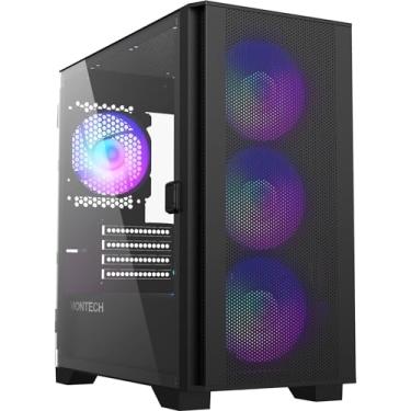 Imagem de Montech AIR 100 ARGB, Micro-ATX, vidro temperado - schwarz