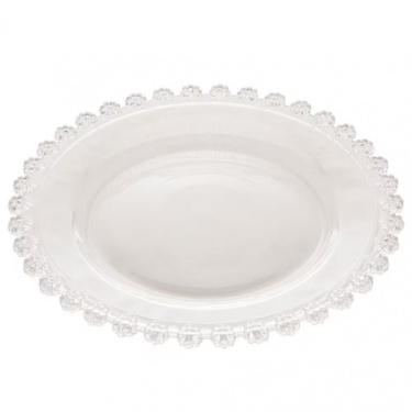 Imagem de Sousplat De Cristal Wolff Mesa Daisy - 32 Cm Transparente