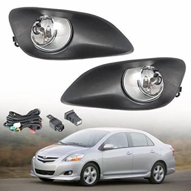 Imagem de SEBLAFF Conjunto De Faróis Neblina Com 2 Lâmpadas, Interruptor E Kit Fiação Reposição Para Yaris Sedan 2006-2011 Wj30-0074-09